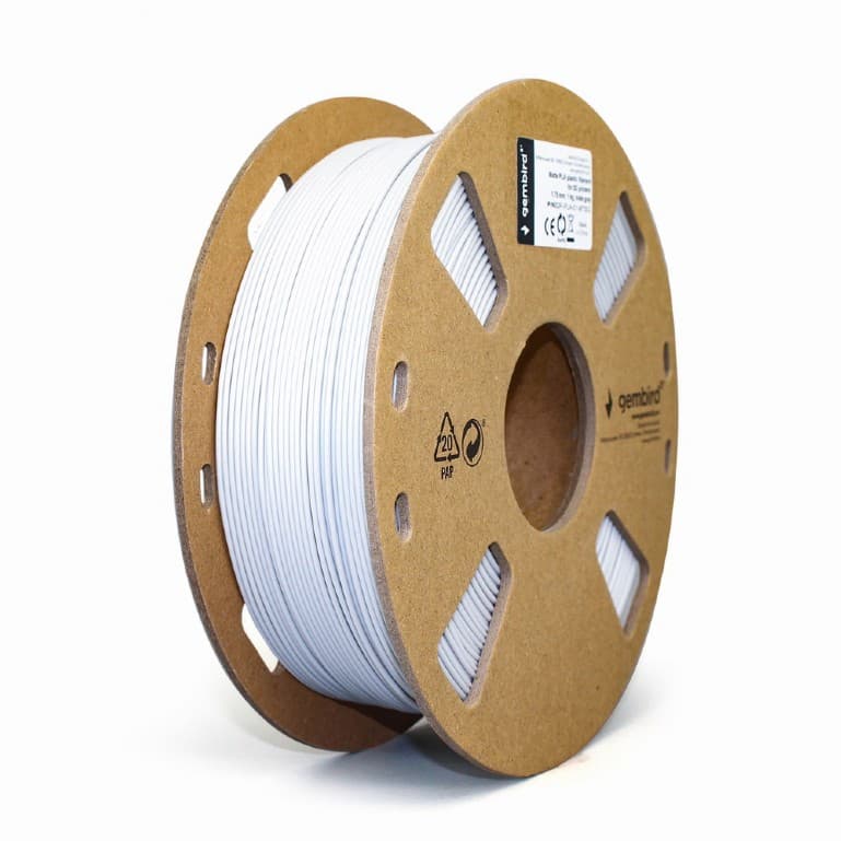 FILAMENT GEMBIRD pt. imprimanta 3d, PLA, 1.75mm diamentru, 1Kg / bobina, aprox. 340m, topire 190-220 grC, slate grey, "3DP-PLA-01-MTSG"