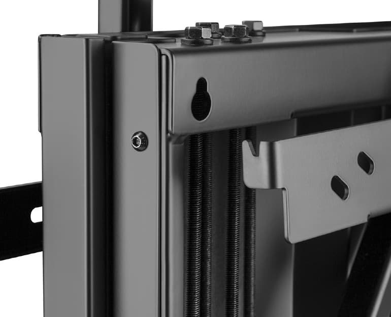SUPORT de perete GEMBIRD, pt 1 TV/monitor, diag. max 70" - 90", fix, max 90 kg, "WM-90F-02" — miniatură