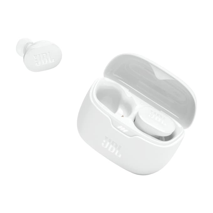 Casti Tune Buds TWS Bluetooth Wireless In-Ear Earbuds EU Alb "JBL-TUNEBUDS-WHT" — miniatură