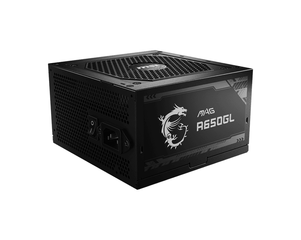 MSI MAG A650GL PSU 650W "MAG A650GL" — miniatură