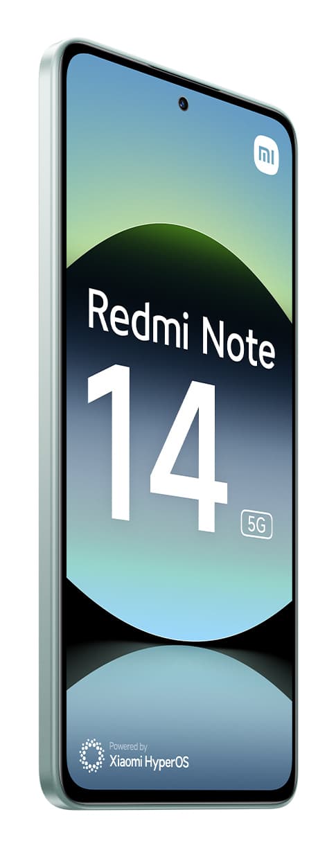 Smartphone Redmi Note 14 256GB 8GB RAM 5G Dual SIM Coral Green "MZB0IOEEU" — miniatură