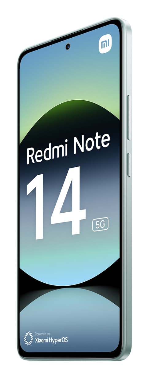 Smartphone Redmi Note 14 256GB 8GB RAM 5G Dual SIM Coral Green "MZB0IOEEU" — miniatură