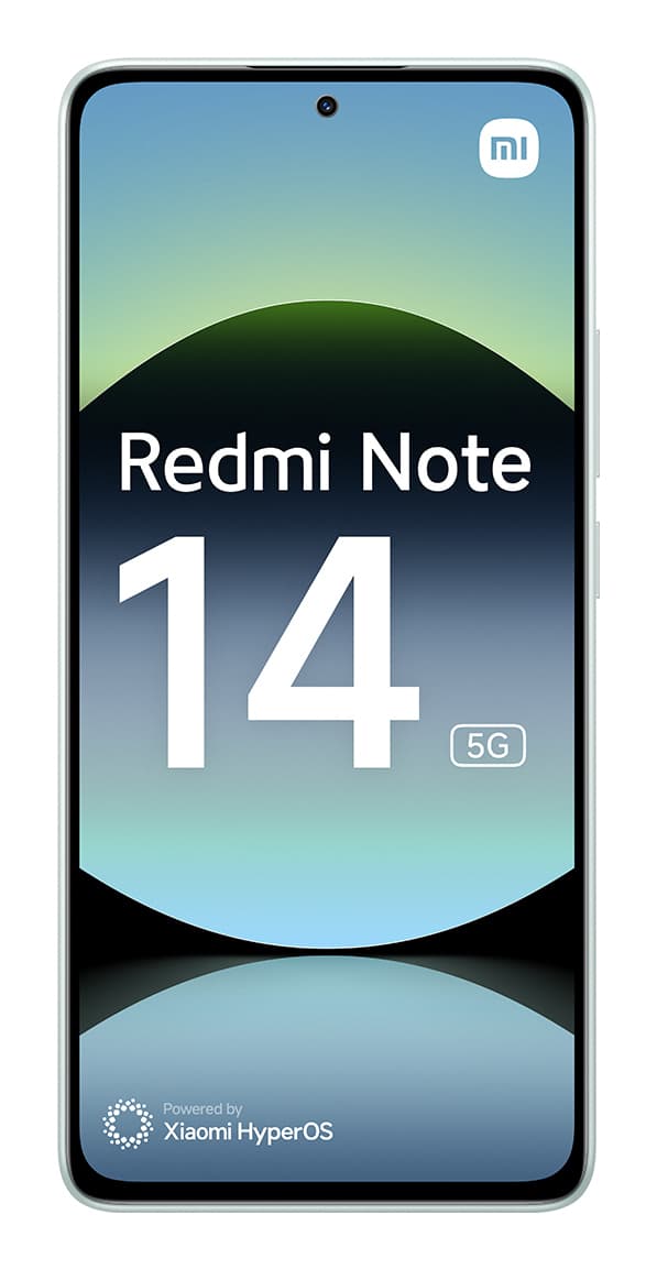 Smartphone Redmi Note 14 256GB 8GB RAM 5G Dual SIM Coral Green "MZB0IOEEU"