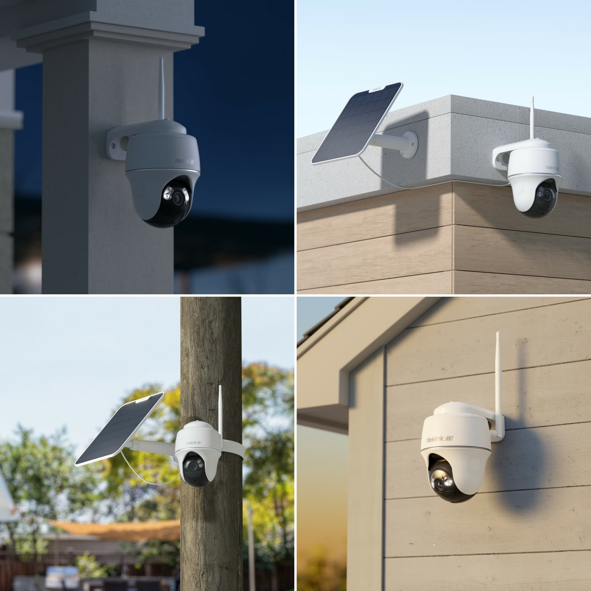 Camera de supraveghere Camera supraveghere wireless Wi-Fi Speed Dome Reolink Argus PT Ultra, 4K, IR/lumina alba 10 m, microfon, dual band, PIR,slot card "REOLINK ARGUS PT ULTRA" — miniatură