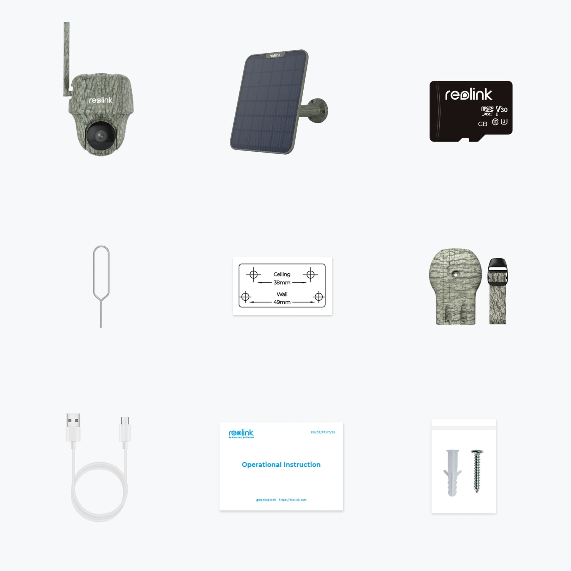 Camera de supraveghere Camera video pentru vanatoare Reolink Ranger GO PT, GSM 4G, 4K, slot card, microfon si difuzor, PIR, IR invizibil 10 m,... "REOLINK GO RANGER PT" — miniatură