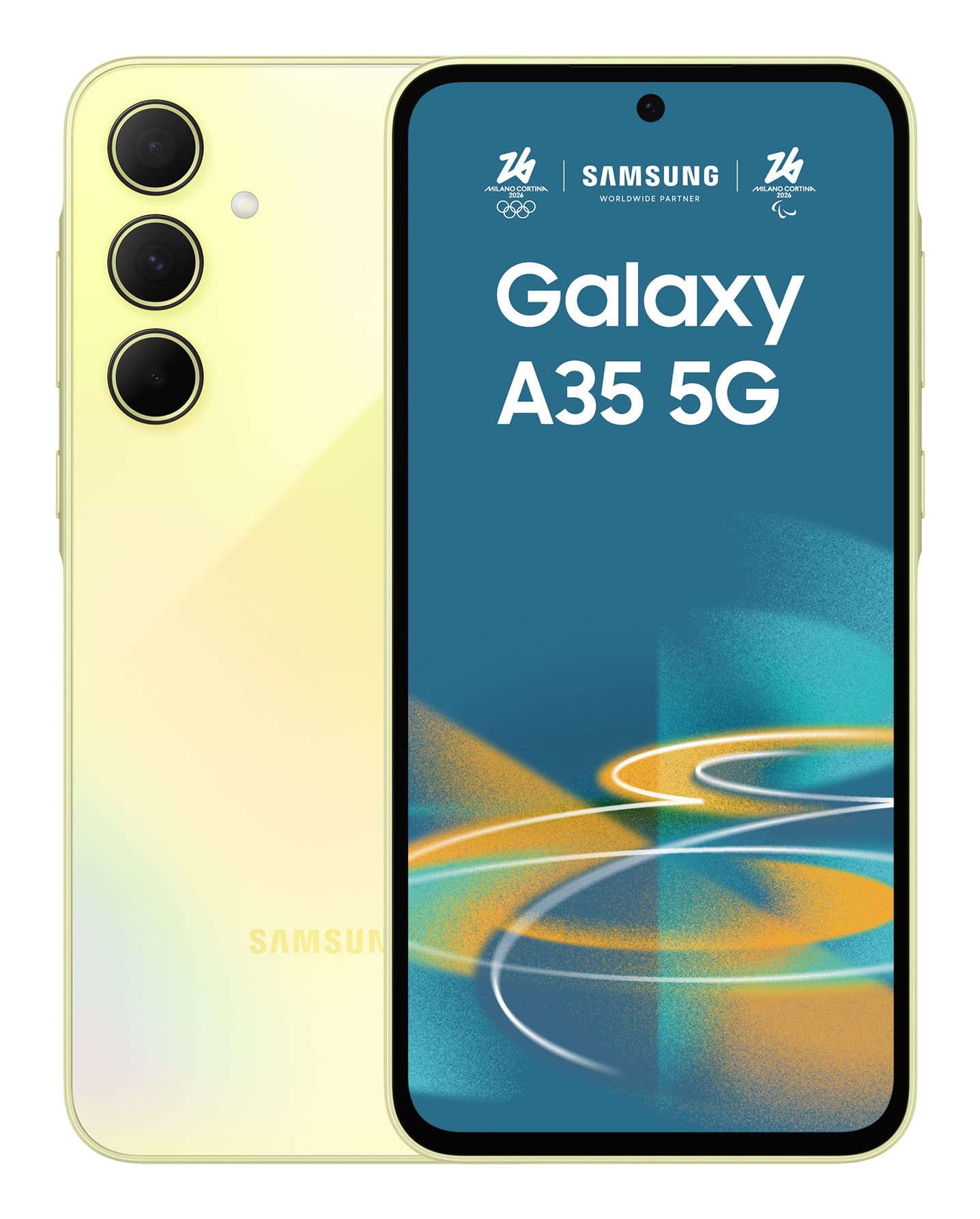Smartphone Galaxy A35 256GB 8GB RAM 5G Dual SIM Awesome Lemon "SM-A356BZYGEUE"