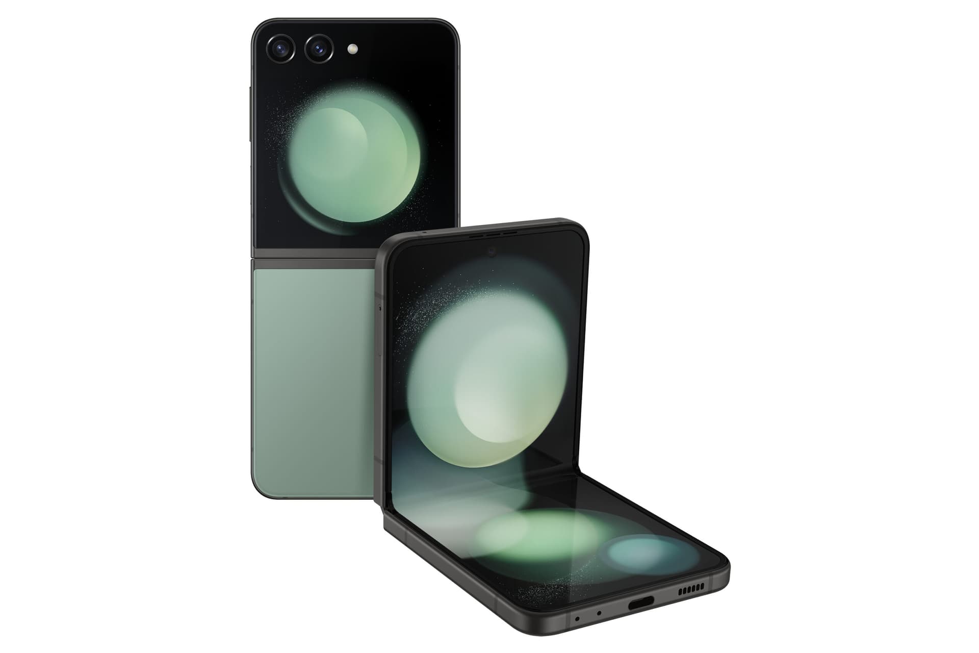 Smartphone Galaxy Z Flip5 512GB 8GB RAM 5G Dual SIM Green "SM-F731BZGHEUE"