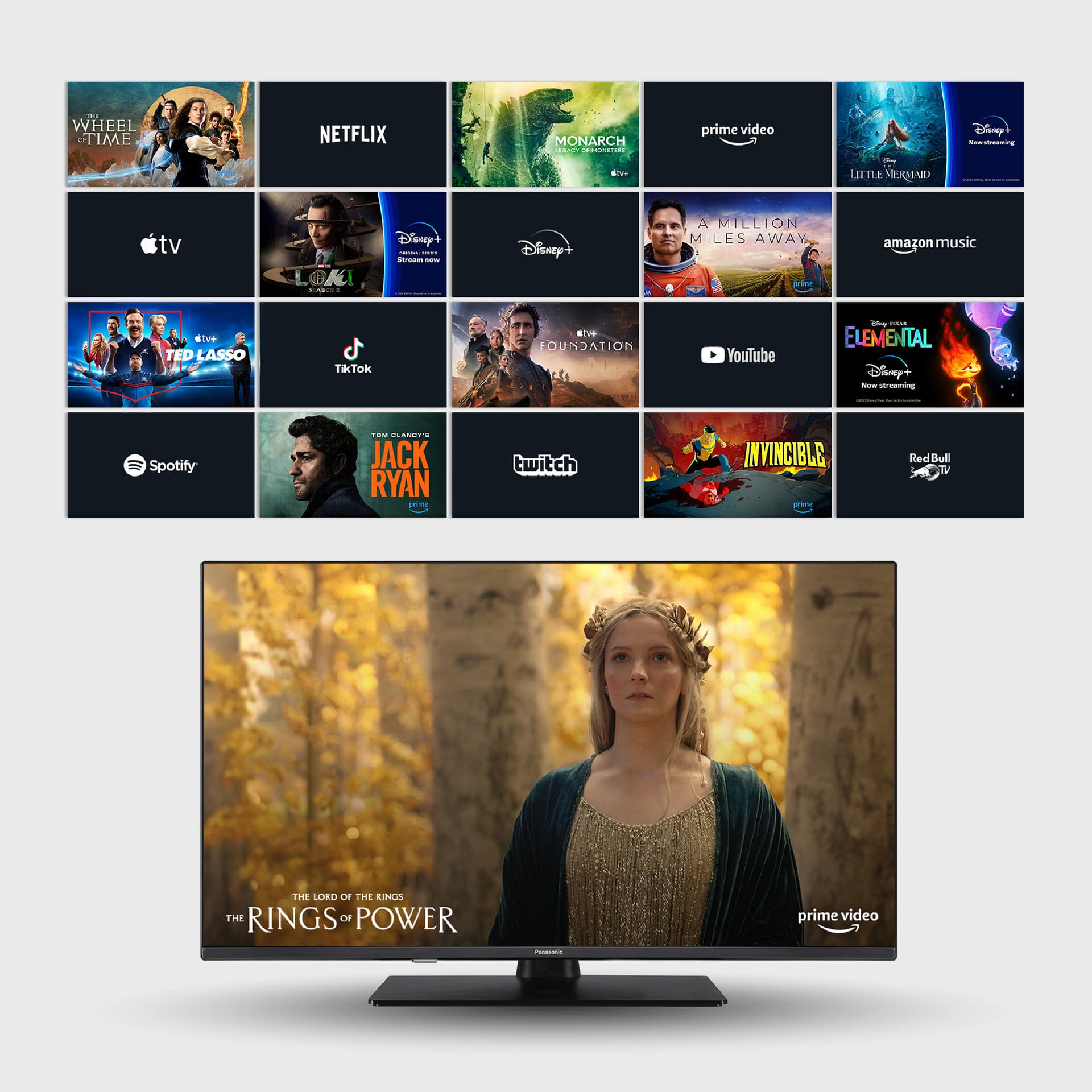 Televizor Panasonic, TV-40S55AEZ, Smart, Fire TV, 102 cm, LED, Full HD "TV-40S55AEZ" — miniatură