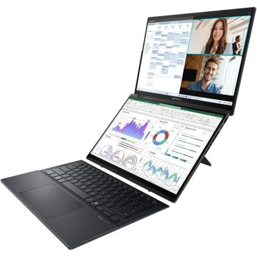 ASUS Zenbook DUO UX8406CA Intel Core Ultra 9 14inch 3K 32GB 2TB M.2 NVMe PCIe 4.0 SSD Intel Arc Graphics W11P 3Y Basalt Gray "UX8406CA-PZ068X" ( — miniatură