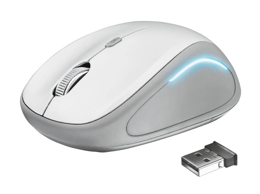 Mouse Yvi FX Wireless - white "VX22335"