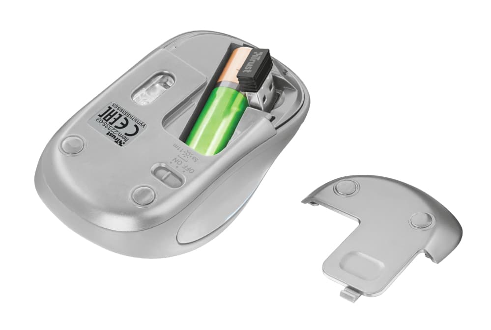 Mouse Yvi FX Wireless - white "VX22335" — miniatură