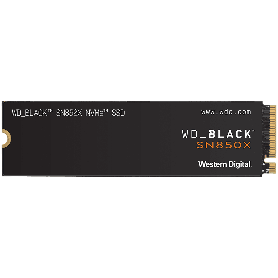 WD Black 1TB SN850X NVMe SSD Supremely Fast PCIe Gen4 x4 M.2 internal single-packed "WDS100T2X0E-00BCA0"