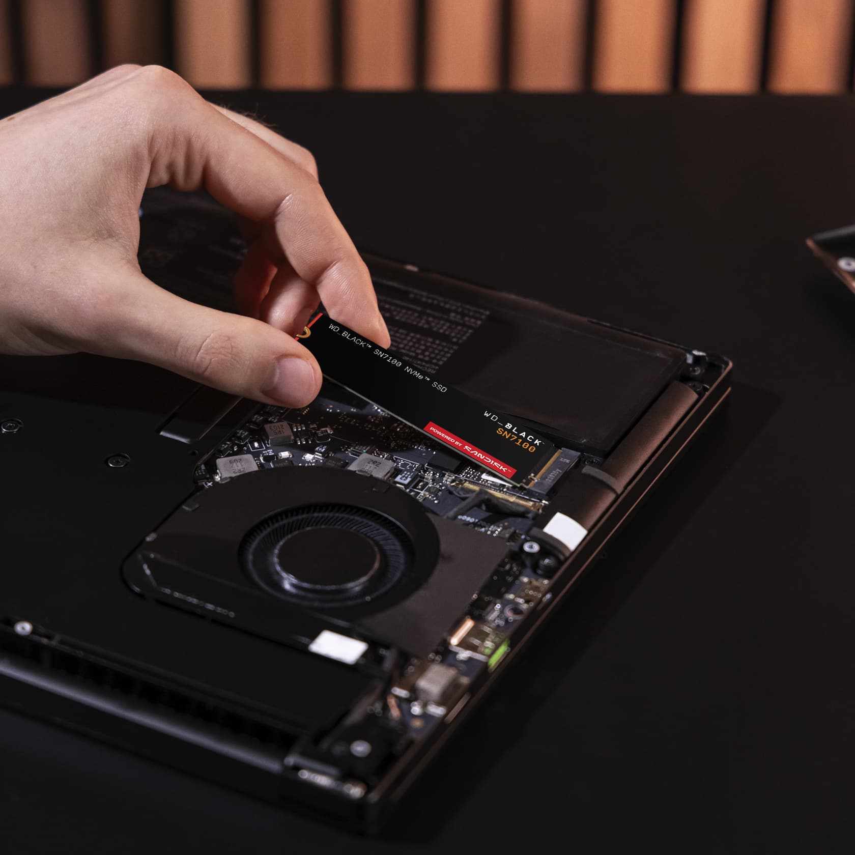 SSD Dysk SSD WD Black SN7100 1TB M.2 NVMe WDS100T4X0E "WDS100T4X0E" — miniatură