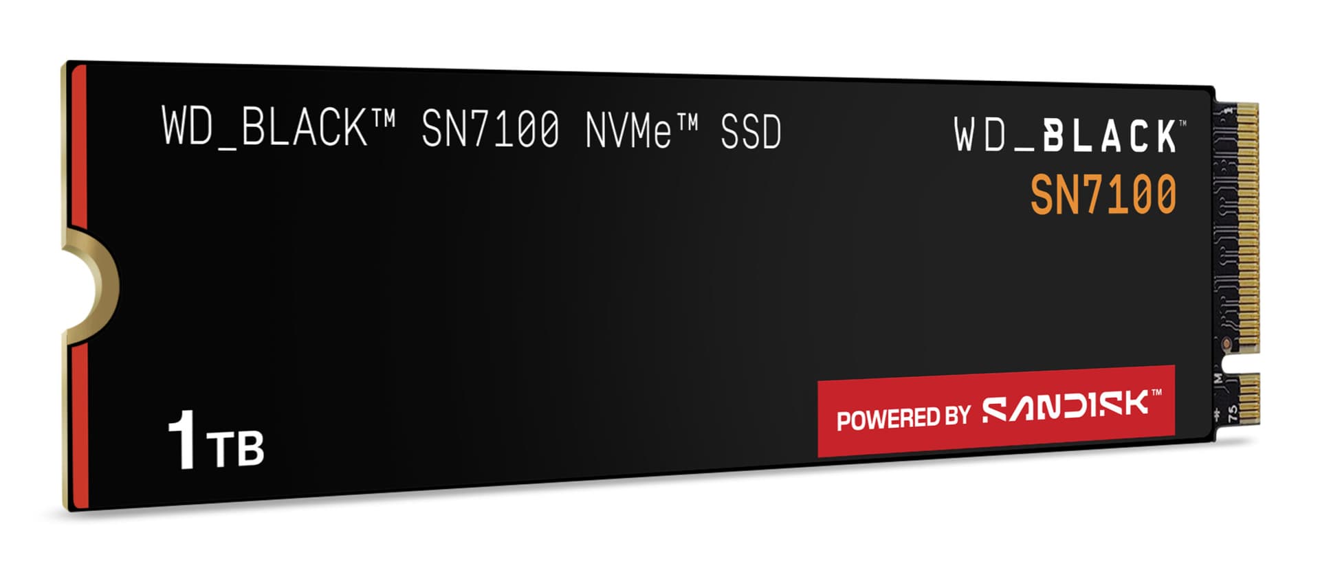SSD Dysk SSD WD Black SN7100 1TB M.2 NVMe WDS100T4X0E "WDS100T4X0E" — miniatură