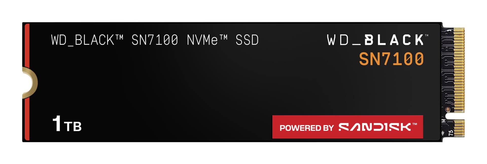 SSD Dysk SSD WD Black SN7100 1TB M.2 NVMe WDS100T4X0E "WDS100T4X0E"