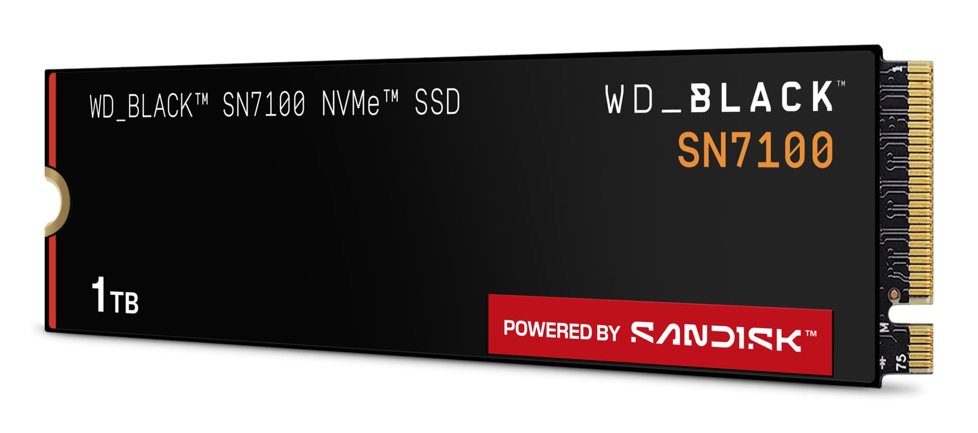 SSD Dysk SSD WD Black SN7100 1TB M.2 NVMe WDS100T4X0E "WDS100T4X0E" — miniatură