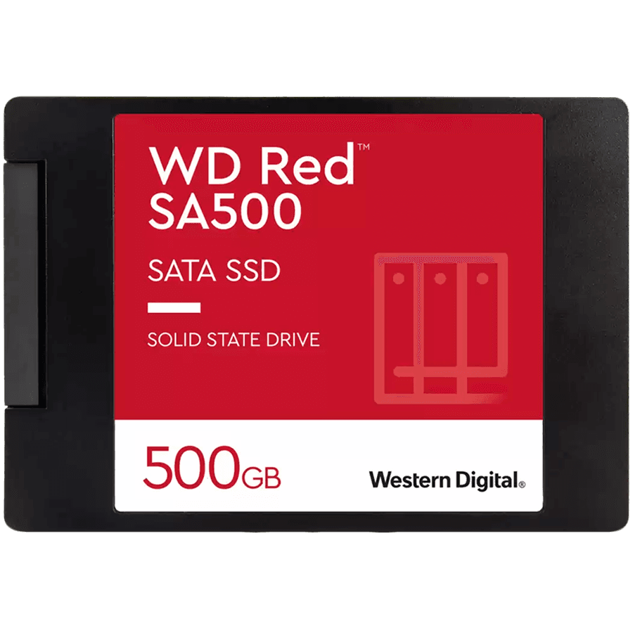 SSD NAS WD Red SA500 500GB SATA, 2.5", 7mm, Read/Write: 560/530 MBps, IOPS 95K/85K, TBW: 350 "WDS500G1R0A-68A4W0"