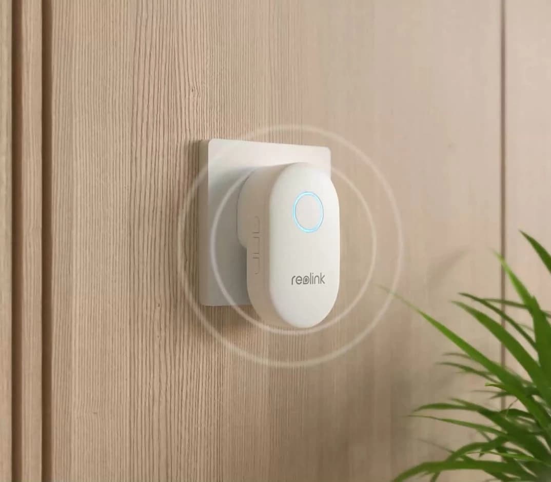 VIDEO INTERFON Reolink Video Doorbell WiFi Black, White "Wideo Dzwonek WIFI" — miniatură