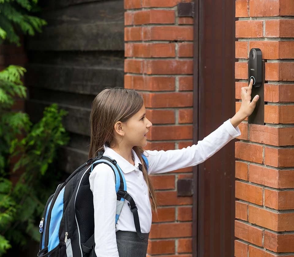 VIDEO INTERFON Reolink Video Doorbell WiFi Black, White "Wideo Dzwonek WIFI" — miniatură