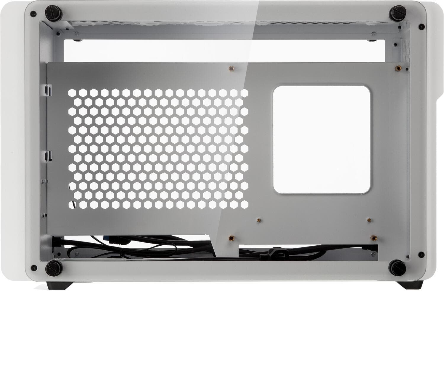 Carcasa Raijintek Ophion Mini-ITX Gehause, Tempered Glass - weiß "0R20B00152" — miniatură