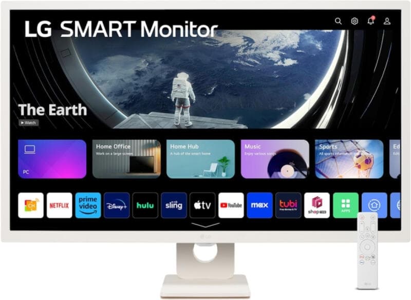 MONITOR 32" LG 32SR50F-W "32SR50F-W.AEU"