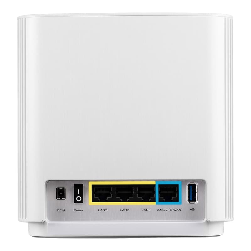 Router wireless AX6600 ZenWiFi (XT8) White, 3x LAN "90IG0590-MO3G70" — miniatură