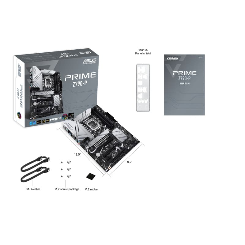 Placa de baza PRIME Z790-P Intel Z790 Socket 1700 ATX "90MB1CK0-M0EAY0" — miniatură