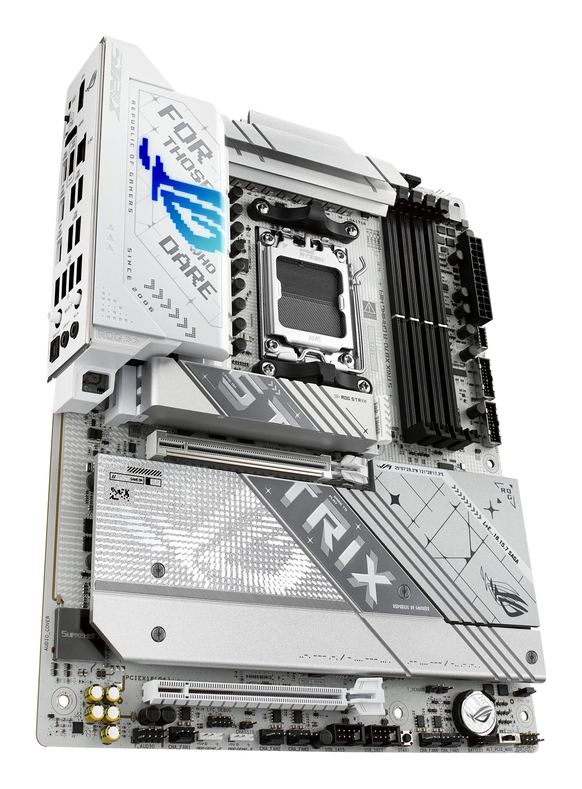 Placa de baza ROG STRIX X870-A GAMING WIFI, AMD X870, Socket AM5, ATX "90MB1IF0-M0EAY0" — miniatură