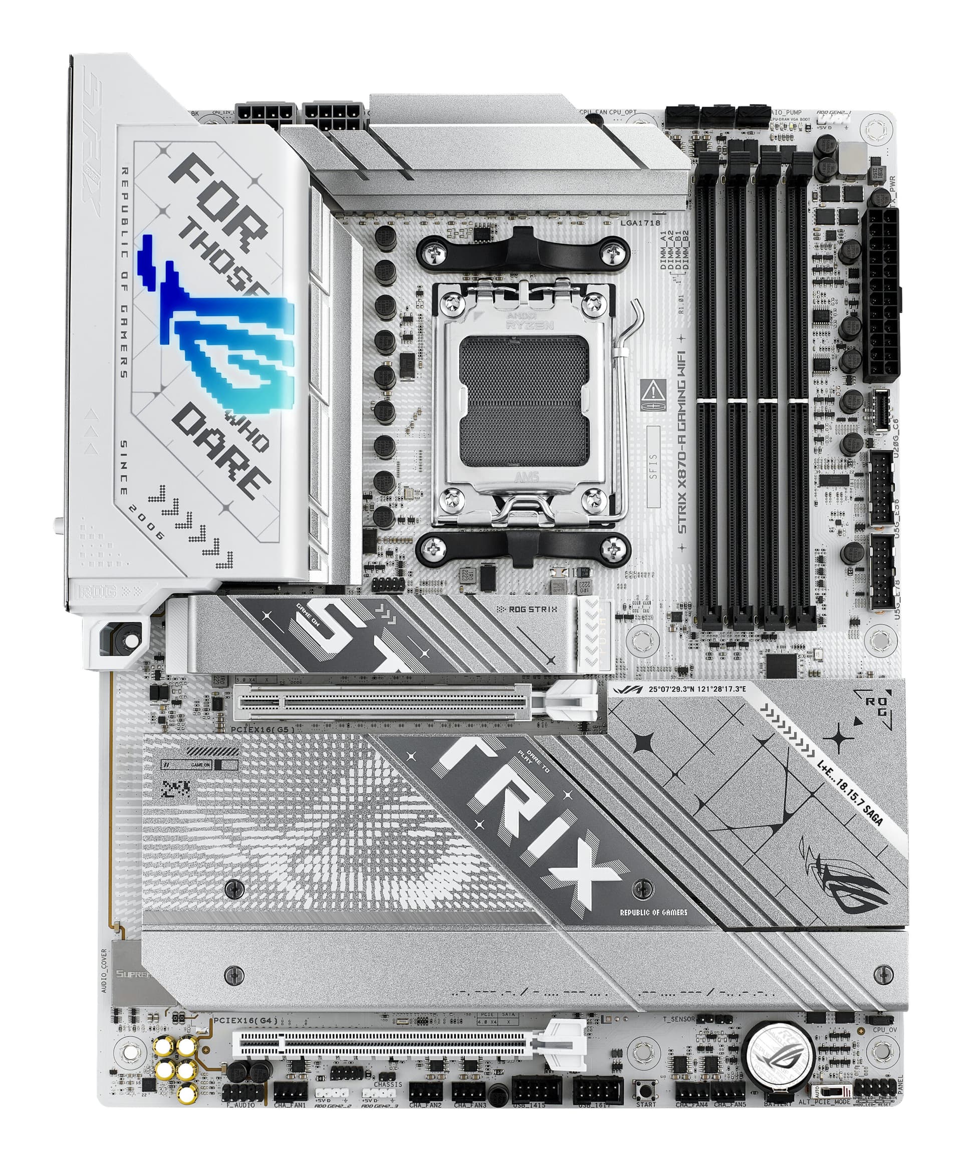 Placa de baza ROG STRIX X870-A GAMING WIFI, AMD X870, Socket AM5, ATX "90MB1IF0-M0EAY0" — miniatură