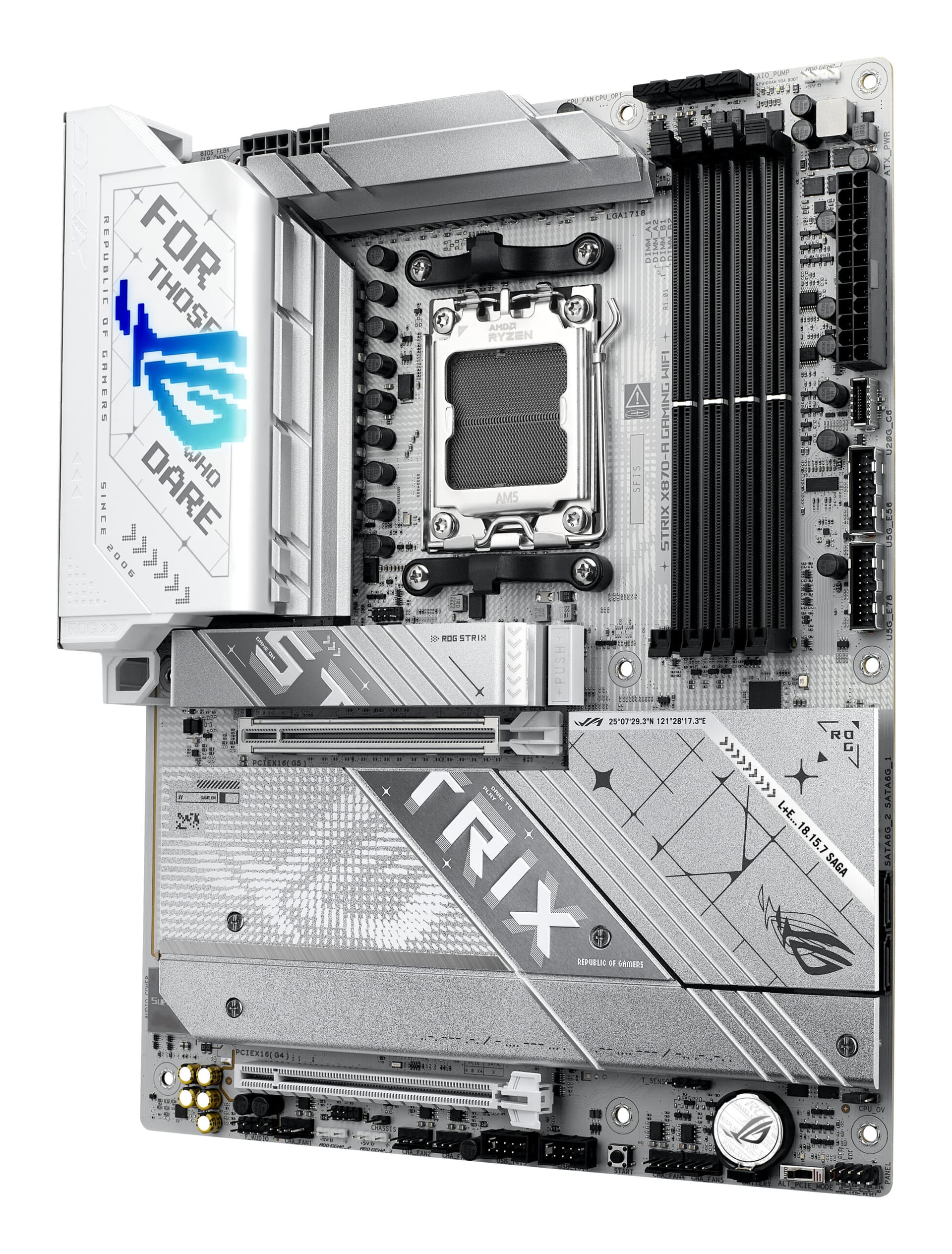 Placa de baza ROG STRIX X870-A GAMING WIFI, AMD X870, Socket AM5, ATX "90MB1IF0-M0EAY0" — miniatură