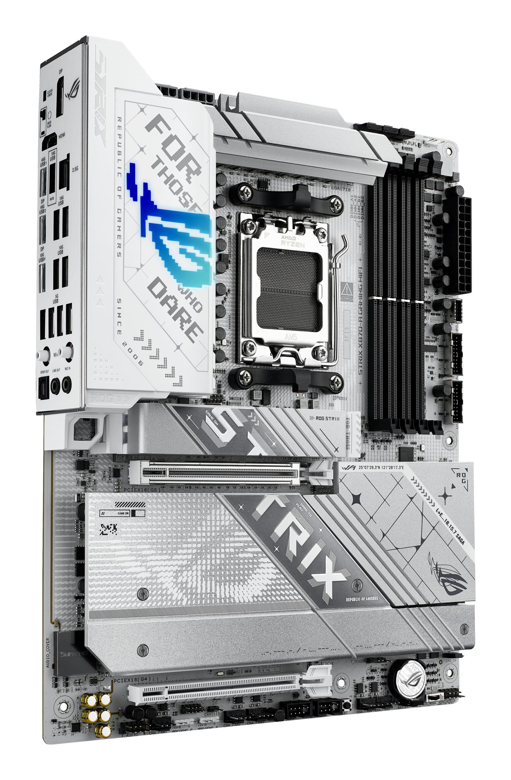 Placa de baza ROG STRIX X870-A GAMING WIFI, AMD X870, Socket AM5, ATX "90MB1IF0-M0EAY0" — miniatură