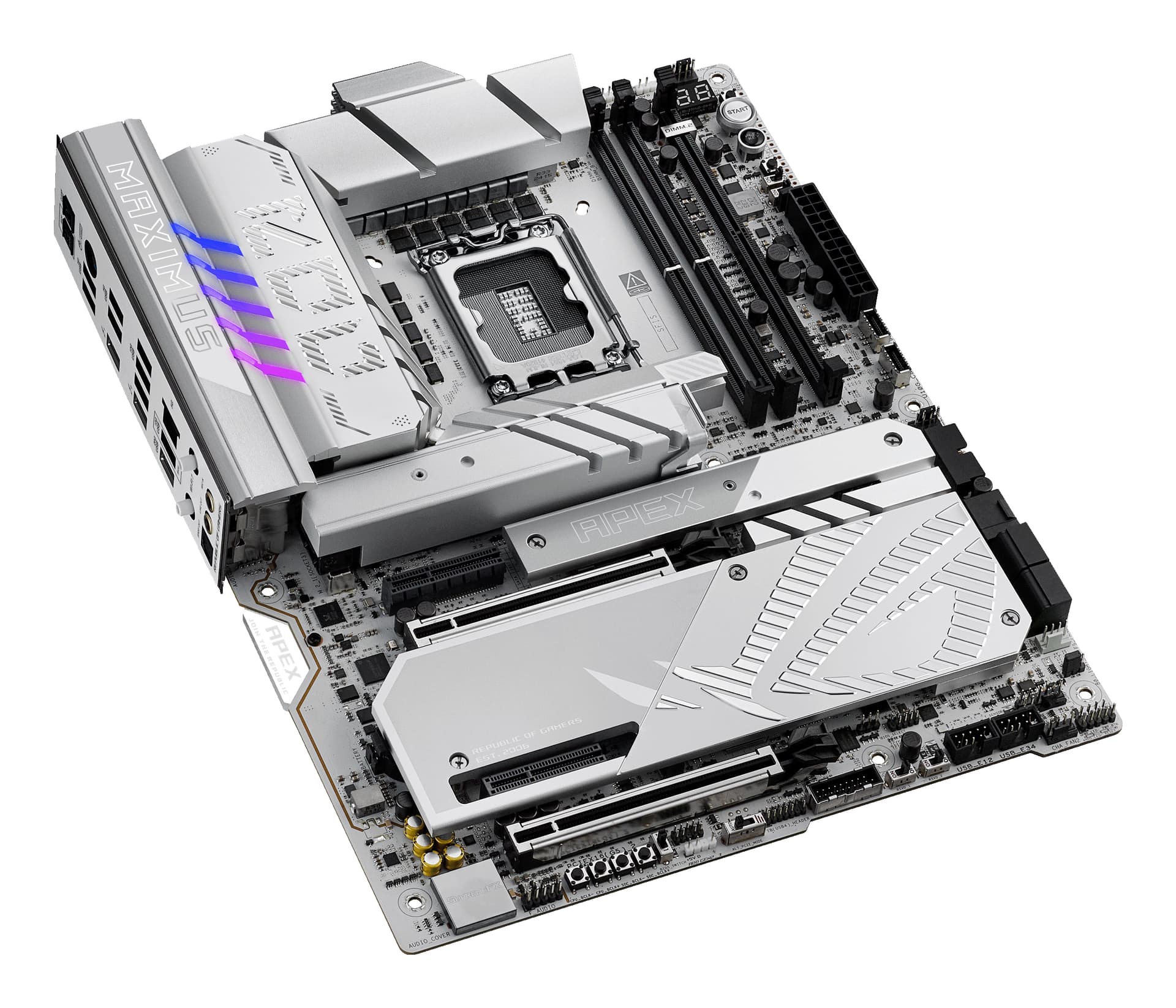 Placa de baza ASUS ROG MAXIMUS Z890 APEX Intel Z890 LGA 1851 (Socket V1) ATX "90MB1IP0-M0EAY0" — miniatură