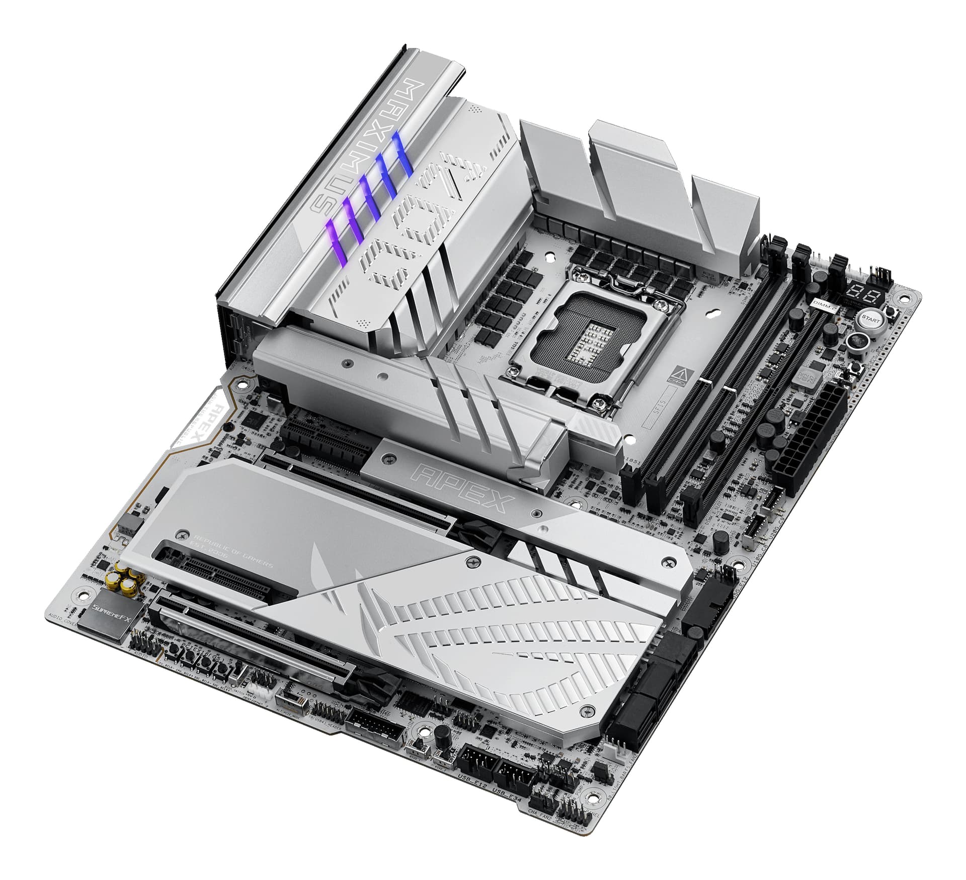 Placa de baza ASUS ROG MAXIMUS Z890 APEX Intel Z890 LGA 1851 (Socket V1) ATX "90MB1IP0-M0EAY0" — miniatură