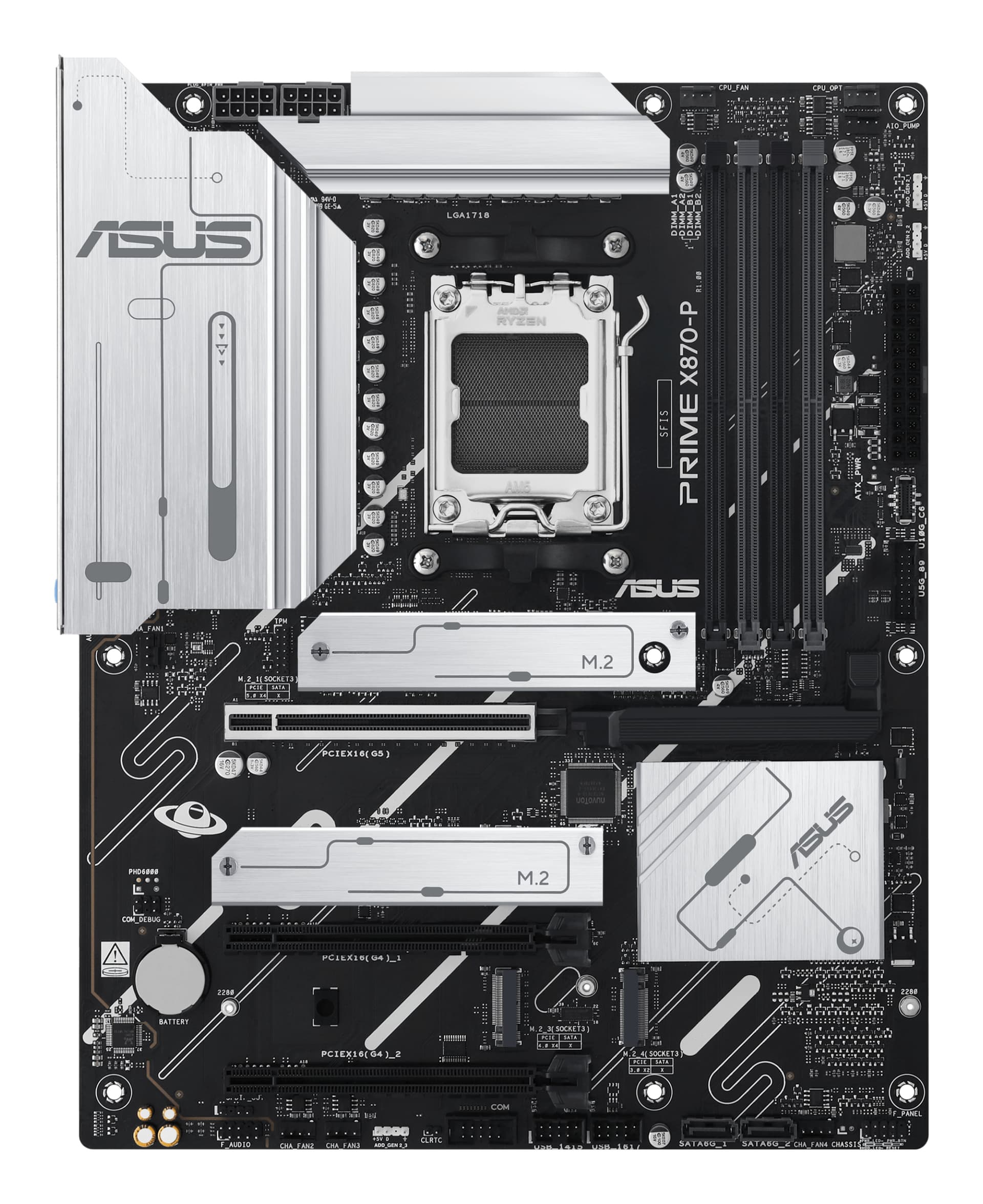 Placa de baza PRIME X870-P, AMD X870, Socket AM5, ATX "90MB1IT0-M0EAY0" — miniatură