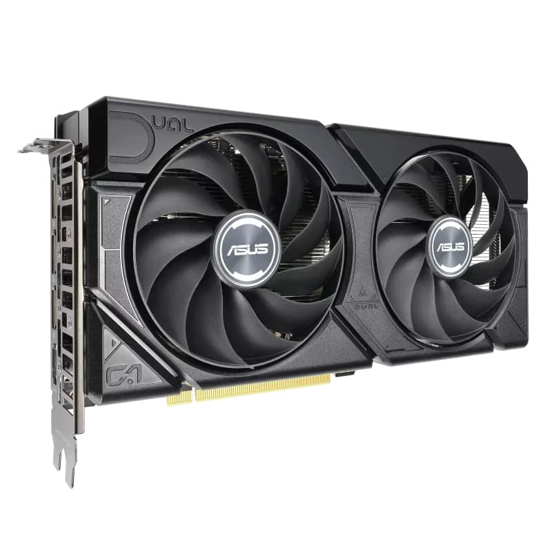 Placa video NVIDIA GeForce RTX 4070 DUAL EVO OC 12GB GDDR6X 192 "90YV0J15-M0NA00" — miniatură