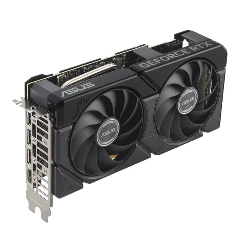 Placa video NVIDIA GeForce RTX 4070 DUAL EVO OC 12GB GDDR6X 192 "90YV0J15-M0NA00" — miniatură
