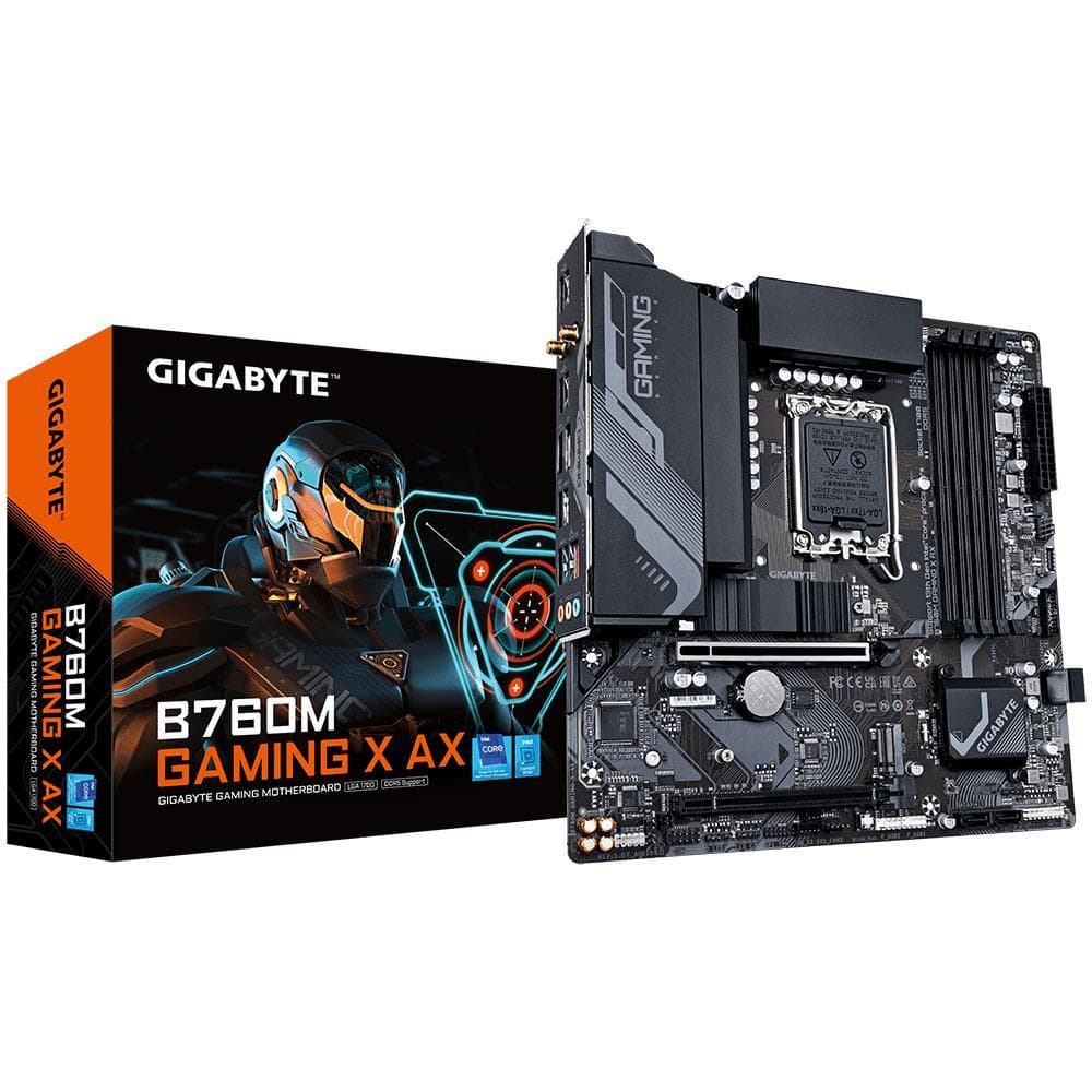 MB B760 S1700 MATX/B760M GAMING X AX 1.1 GIGABYTE "B760M GAMING X AX 1.1"
