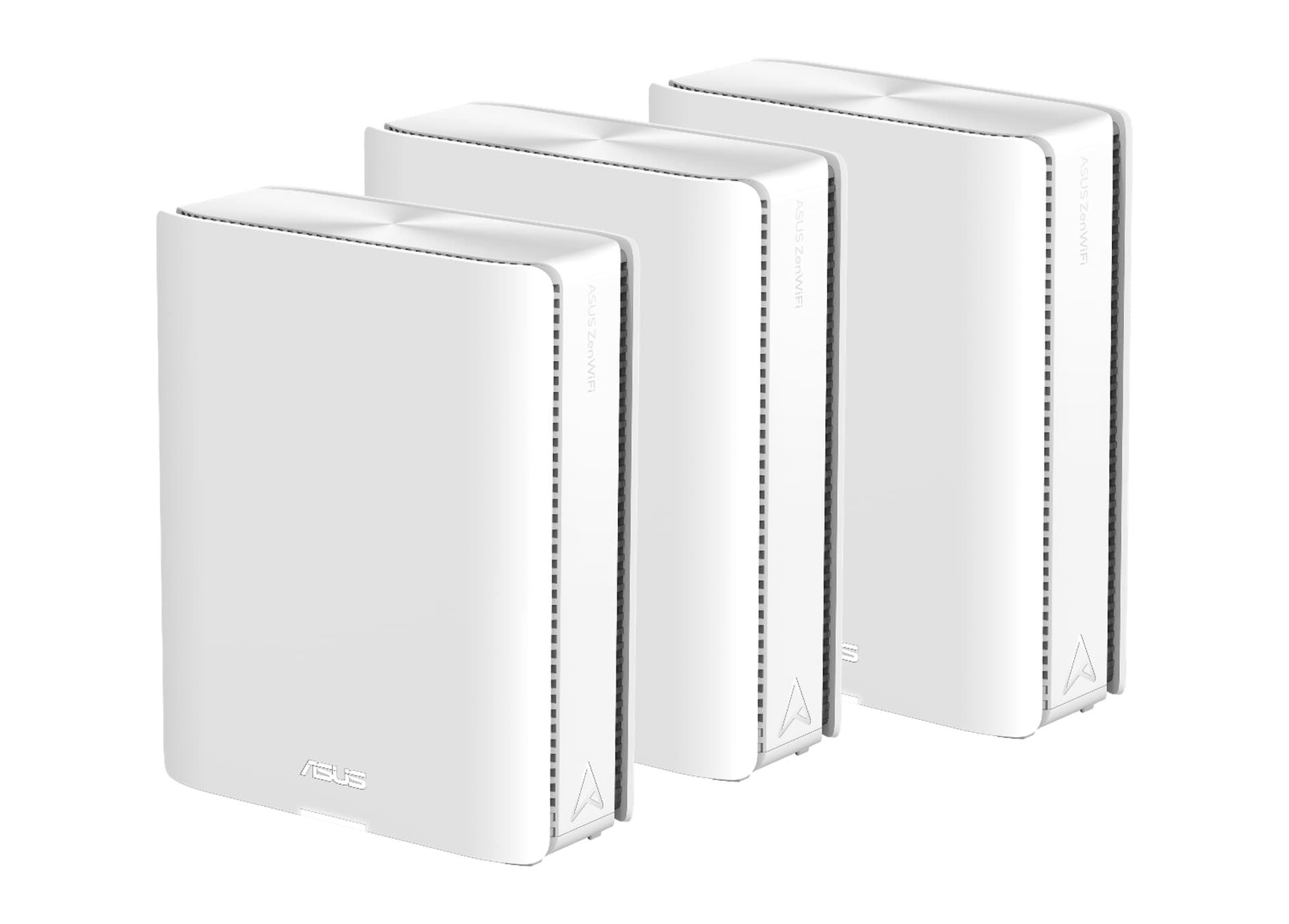 Router Mesh Asus Zen WiFi BQ16(3PK), 25GbpsDual 10G Ports,Smart Home Master SSIDs "BQ16(W-3-PK)" — miniatură