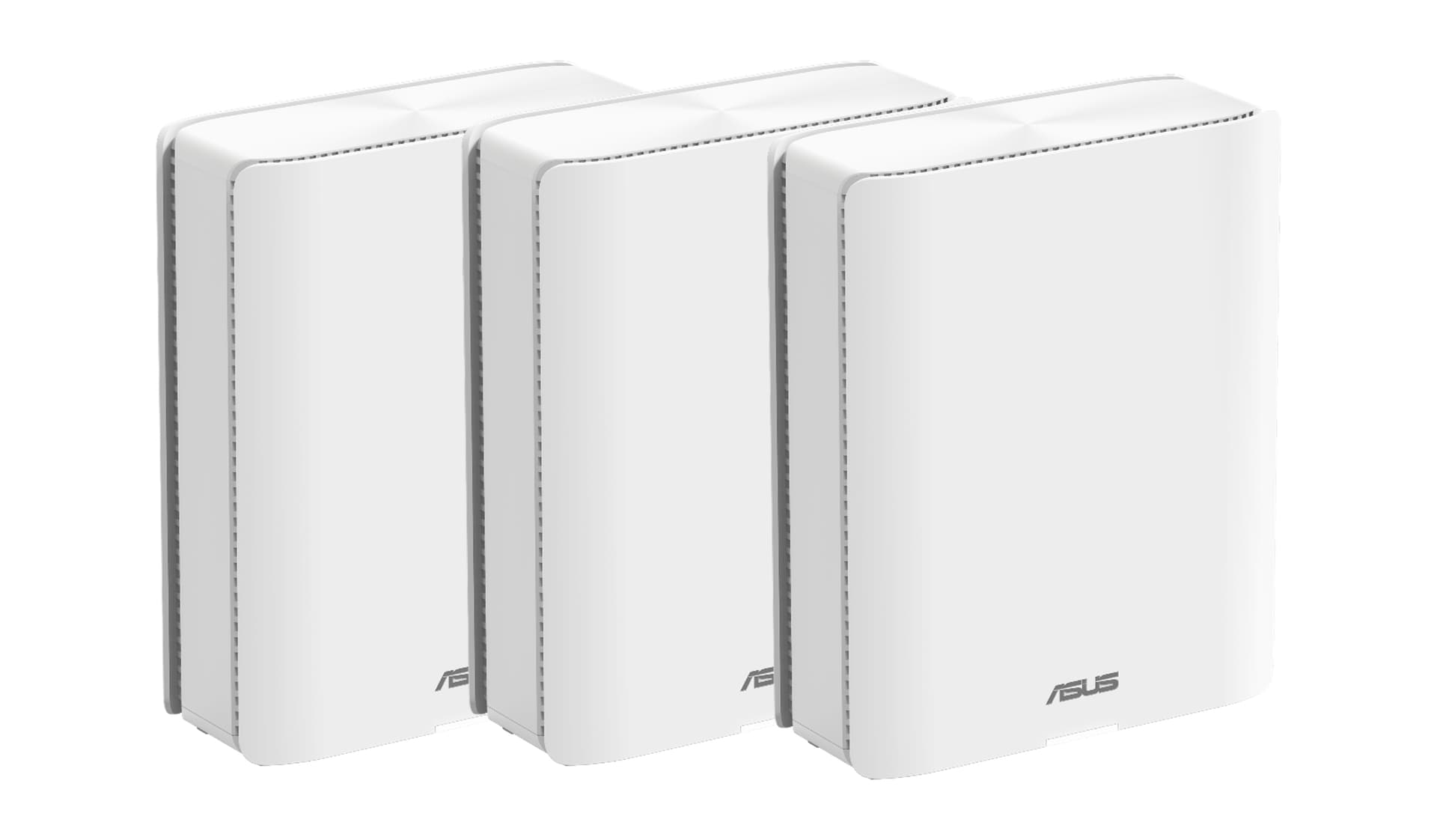Router Mesh Asus Zen WiFi BQ16(3PK), 25GbpsDual 10G Ports,Smart Home Master SSIDs "BQ16(W-3-PK)"
