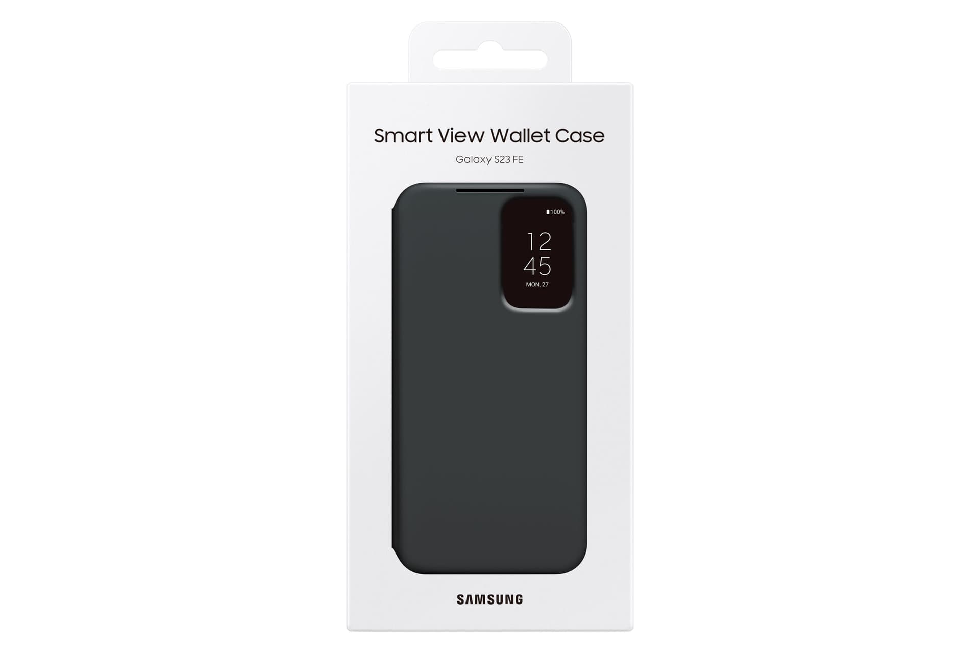 Husa Smart View Wallet Case pentru Galaxy S23 FE, Black "EF-ZS711CBEGWW" — miniatură