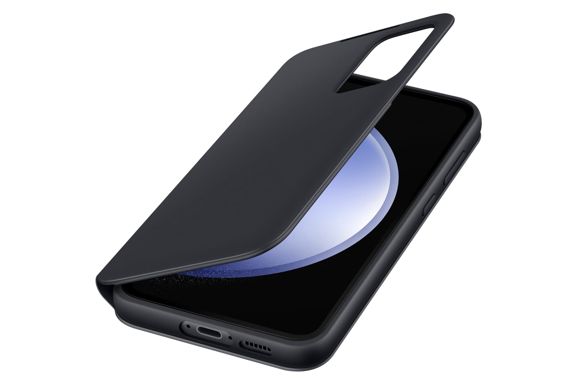 Husa Smart View Wallet Case pentru Galaxy S23 FE, Black "EF-ZS711CBEGWW" — miniatură