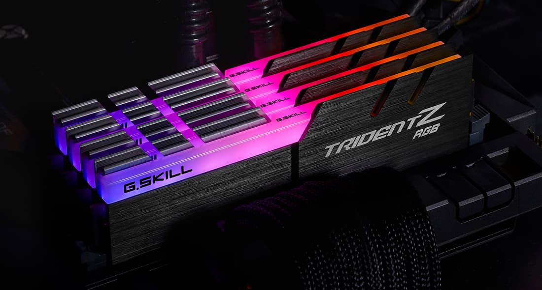 MEMORY DIMM 128GB PC28800 DDR4/K4 F4-3600C18Q-128GTZR G.SKILL "F4-3600C18Q-128GTZR" — miniatură
