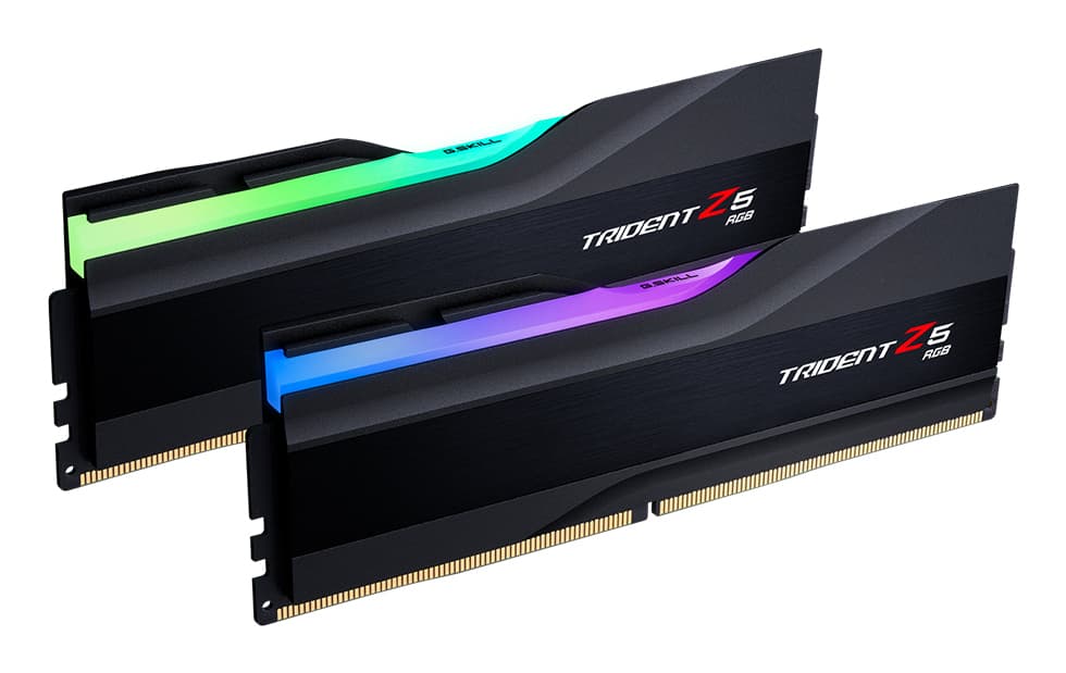 Memorie Trident Z5 RGB XMP 3.0 Black 32GB, DDR5-8000Mhz, CL38, Dual Channel "F5-8000J3848H16GX2-TZ5RK" — miniatură