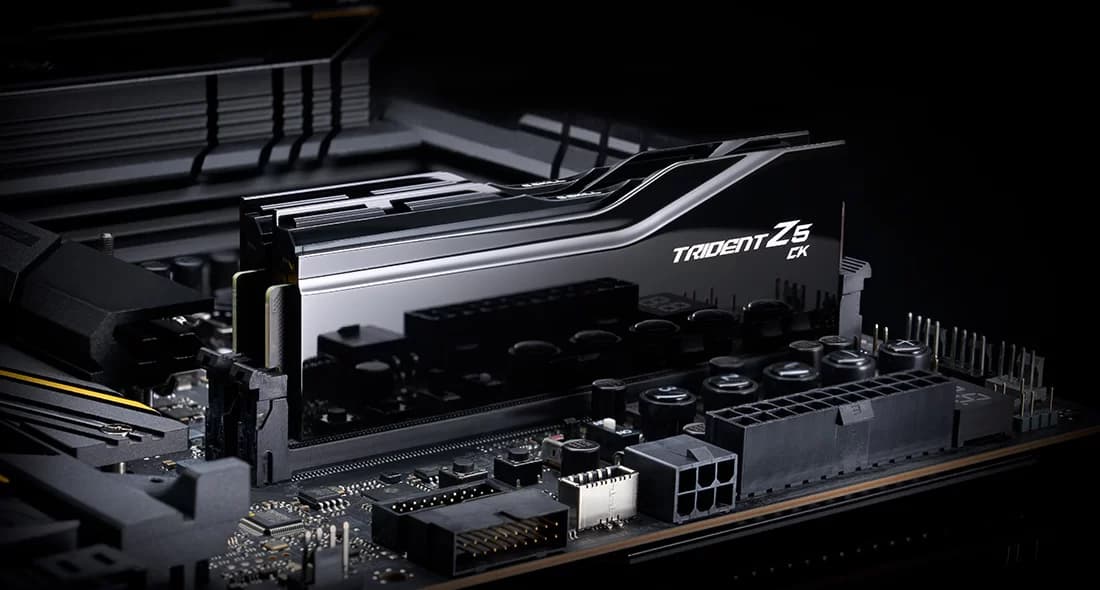 Memorie G.Skill Trident Z5 CK CUDIMM, DDR5-8200, CL 40, Intel XMP 3.0 - 48 GB Dual-Kit "F5-8200C4052G24GX2-TZ5CK" — miniatură