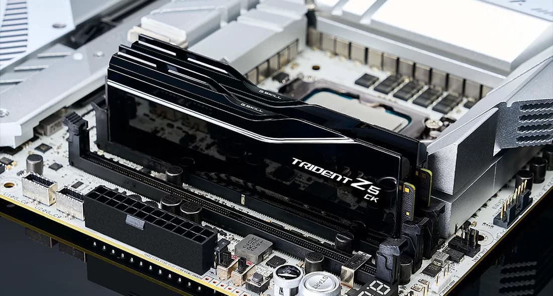 Memorie G.Skill Trident Z5 CK CUDIMM, DDR5-8200, CL 40, Intel XMP 3.0 - 48 GB Dual-Kit "F5-8200C4052G24GX2-TZ5CK" — miniatură