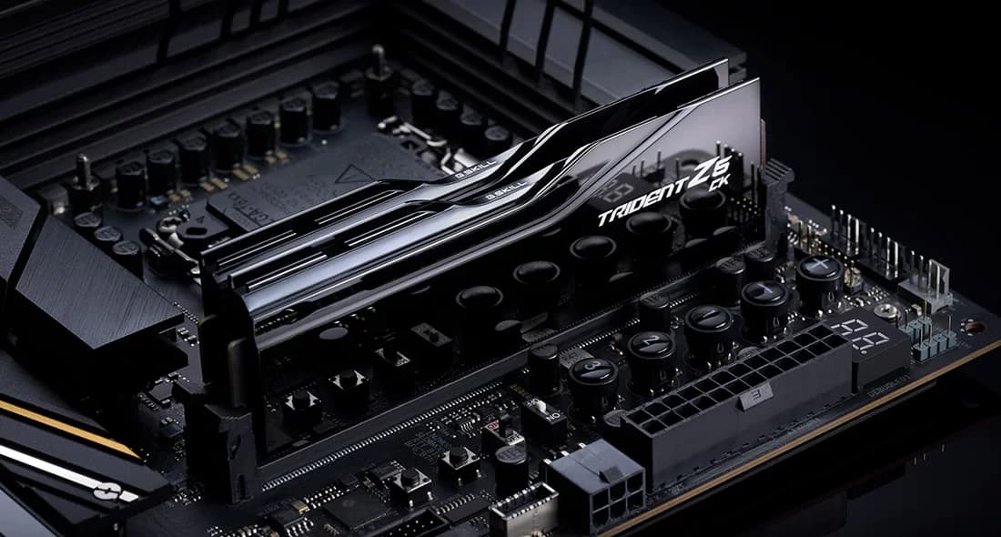 Memorie G.Skill Trident Z5 CK CUDIMM, DDR5-8200, CL 40, Intel XMP 3.0 - 48 GB Dual-Kit "F5-8200C4052G24GX2-TZ5CK" — miniatură