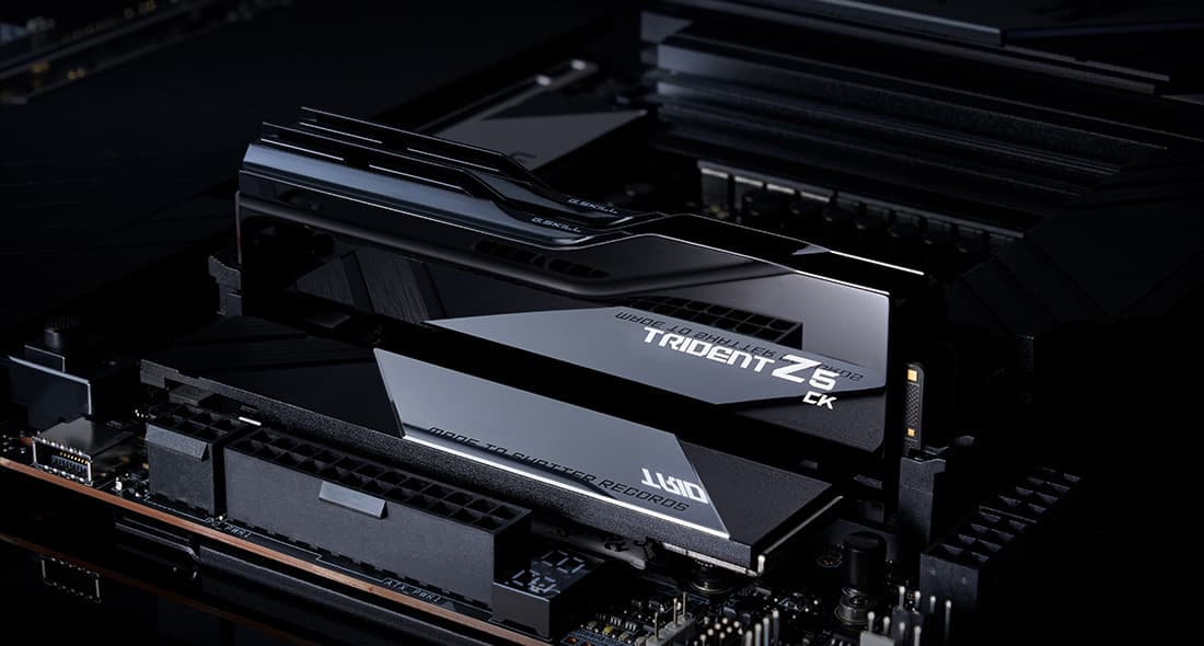 Memorie G.Skill Trident Z5 CK CUDIMM, DDR5-8200, CL 40, Intel XMP 3.0 - 48 GB Dual-Kit "F5-8200C4052G24GX2-TZ5CK" — miniatură