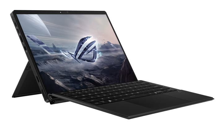 ASUS ROG Flow Z13 GZ302EA AMD Ryzen AI MAX+ 395 13.4inch 2.5K 32GB 1TB PCIe 4.0 NVMe M.2 SSD AMD Radeon Graphics W11P 2Y PUR Black "GZ302EA-RU011X" ( — miniatură