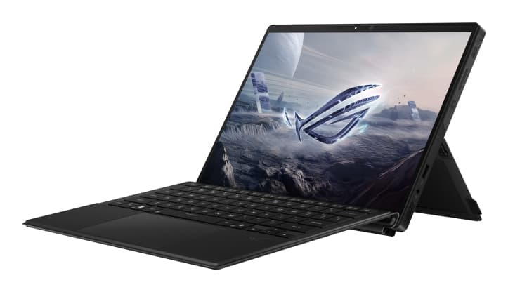ASUS ROG Flow Z13 GZ302EA AMD Ryzen AI MAX+ 395 13.4inch 2.5K 32GB 1TB PCIe 4.0 NVMe M.2 SSD AMD Radeon Graphics W11P 2Y PUR Black "GZ302EA-RU011X" ( — miniatură