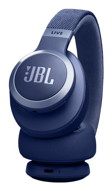Casti audio wireless over-ear LIVE 770NC, True Adaptive NC, Bluetooth, Multi-Point, Albastru "JBLLIVE770NCBLU" — miniatură